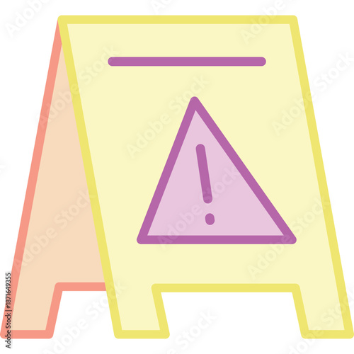 Wet Floor Warning Sign