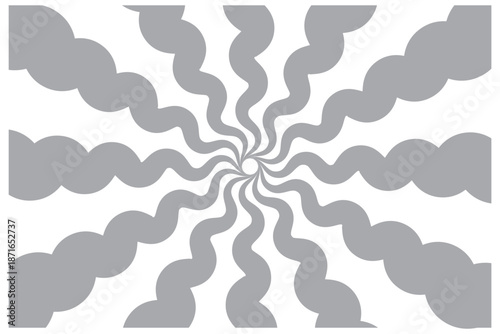 Abstract yellow and white retro with sunburst pattern colorful design. Vintage sunrays illustration swirl line. sun beam vector banner design and comic burst gradient concept pattern