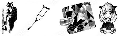 Vintage Lady in Victorian Dress Holding Bouquet of Flowers