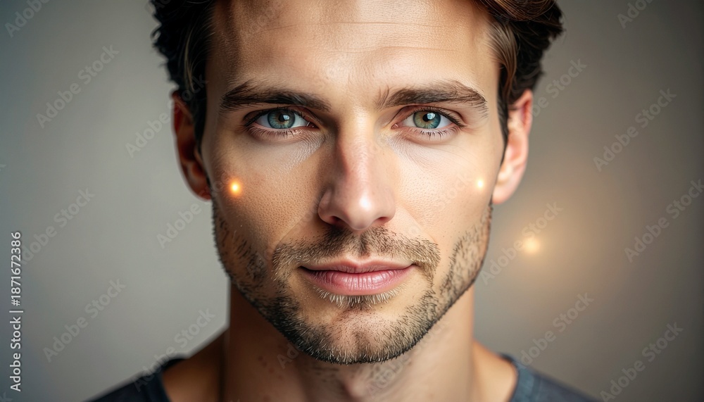 Obraz premium Empathy and technology balance