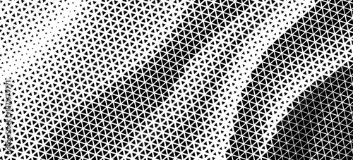 Halftone triangles pattern. Abstract geometric gradient background. Vector illustration, EPS 10. Vector illustration. Eps10