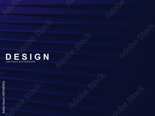 Premium background design with diagonal dark blue stripes pattern. Vector horizontal template for digital lux business banner, contemporary formal invitation, luxury voucher, prestigious gift certific