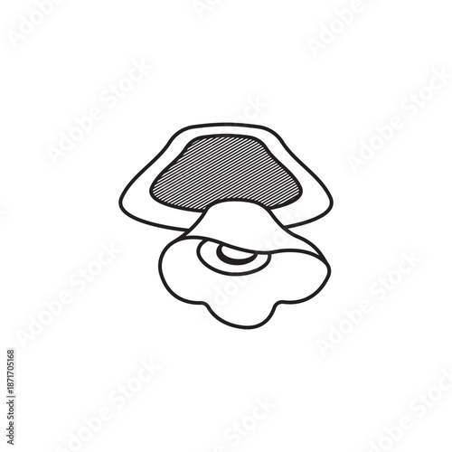 Hot water bag icon illustration design