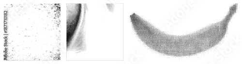 Halftone Dot Gradient Illustration with Alpha Channel