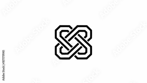 3d render abstract symbol