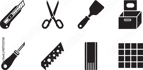 Black of Crafting and Utility Tools utility knife scissors