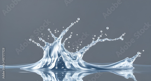 bluewater, splash, water, liquid, fluid, wave, ripple, motion, dynamic, drop, droplets, spray, flow, swirl, fresh, clean, clear, transparent, aqua, cool, refreshing, pure, energy, background, texture,