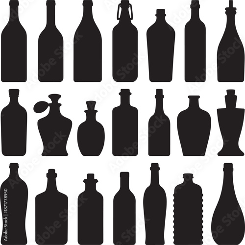 collection of bottles