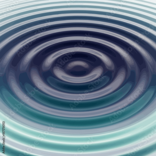 Ripples on water surface closeup detail.