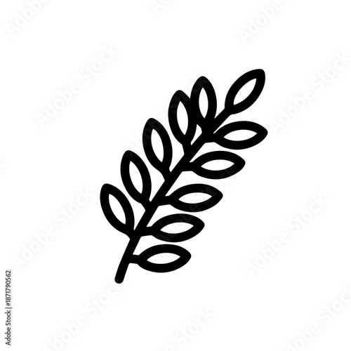 Simple leaf illustration