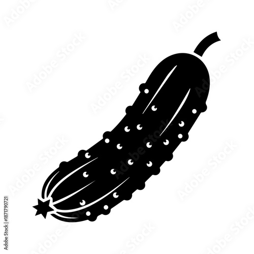 Black and white caterpillar