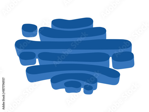 Hand Drawn Golgi Apparatus Cell Anatomy
