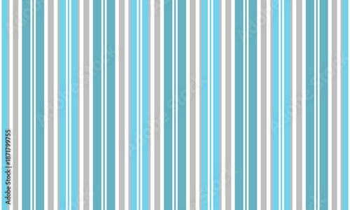 Vertical light blue and grey stripes seamless pattern, Grey and light blue stripes, Lines vector abstract design, Stripe texture suitable fashion textiles