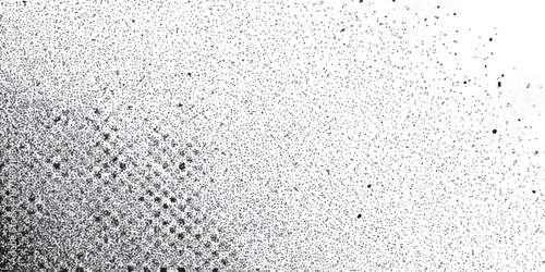 Abstract design with halftone dots background and texture background with a distressed design this vector design are dirty and scratches frame. Dust particle and dust grain texture .