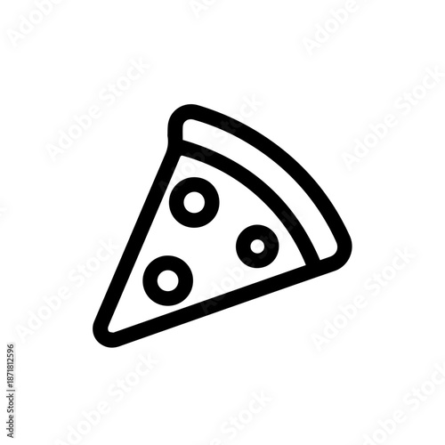 Single slice of pizza