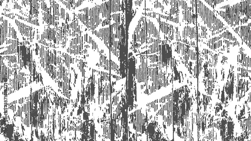 Naklejka premium Seamless glitch line pattern texture with abstract grunge shapes for tech inspired graphic design and creative visuals