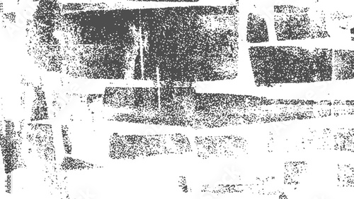 Distorted glitch lines with grunge textured effect creating abstract technology background for contemporary design use