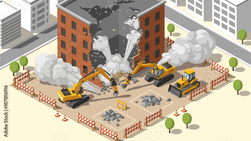 Building Demolition Site
