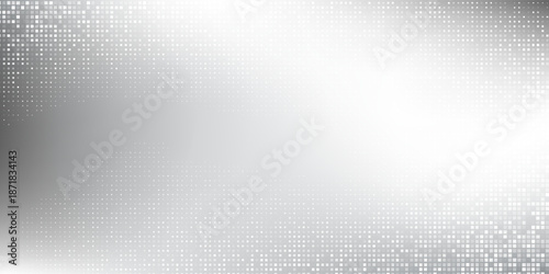 Modern rectangle foil background with metal mirror texture. Chrome gradient surface with light simple art