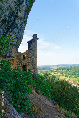 Château des Anglais in Autoire in the LOT in France.
