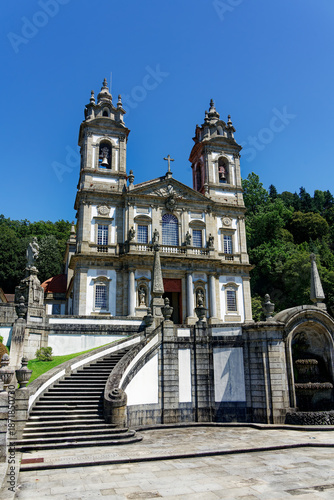 Sanctuary of Bom Jesus do Monte, a Portuguese Catholic shrine in Tenões, outside the city of Braga, in northern Portugal.