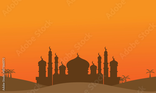 marhaban ya ramadhan illustrations sosial media post design