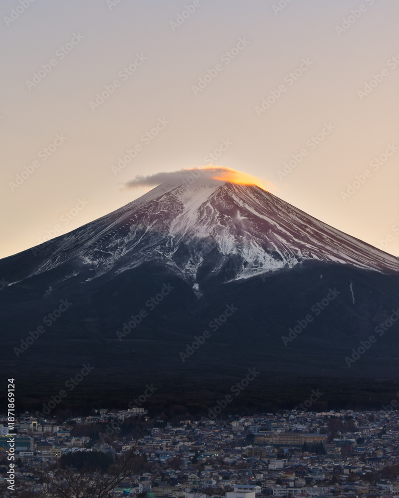 Fototapeta premium mount fuji in japan