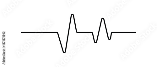 heart beat icon, life line icon, heartbeat diagram icon, heart beat on ecg icon,
