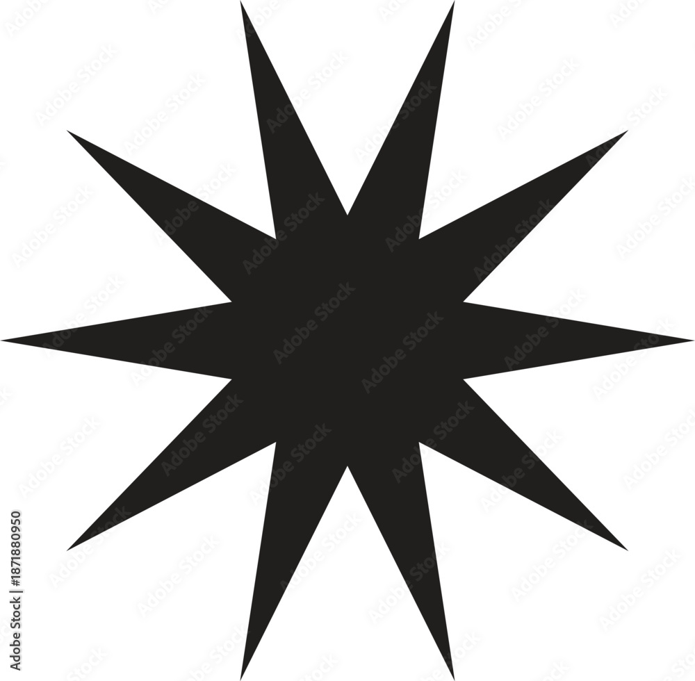 Obraz premium Starburst badges and stickers. Starburst black sticker set - collection of special offer sale round and oval sunburst labels and buttons isolated on white background. 