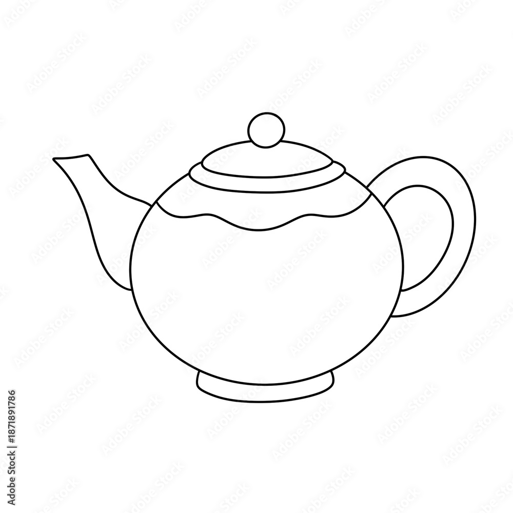 Obraz premium Lunar New Year Line Art Clipart