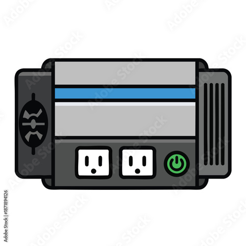 Power Bank with Power Sockets and Switch