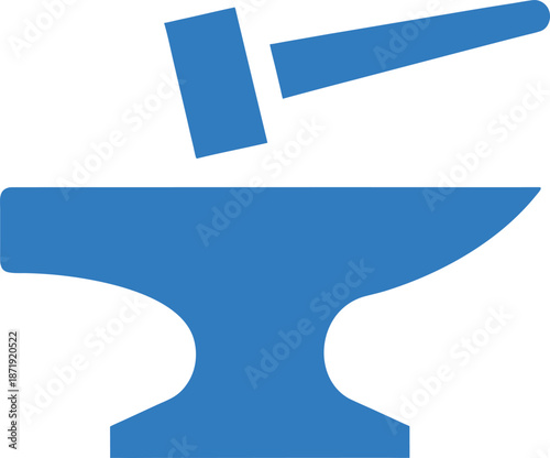 anvil vector illustration on transparent background