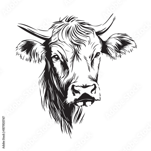 head of a cow