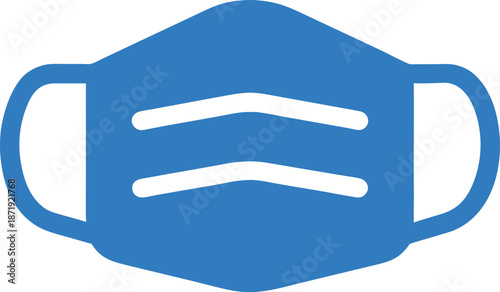 respirator mask vector illustration on transparent background