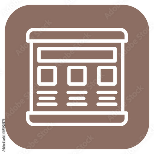 Vector Design Storyboard Icon Style