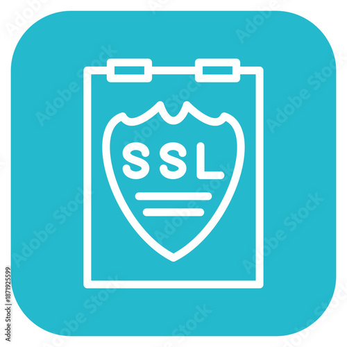 Vector Design Ssl Icon Style