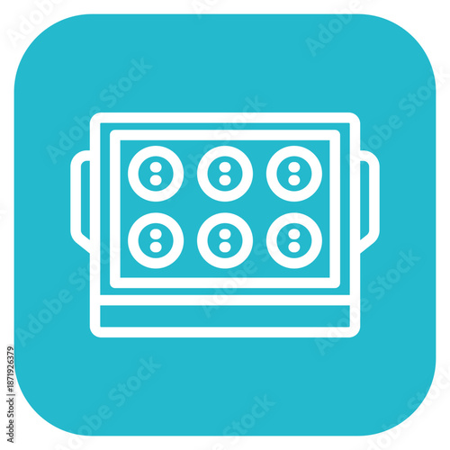 Vector Design Baking Tray Icon Style