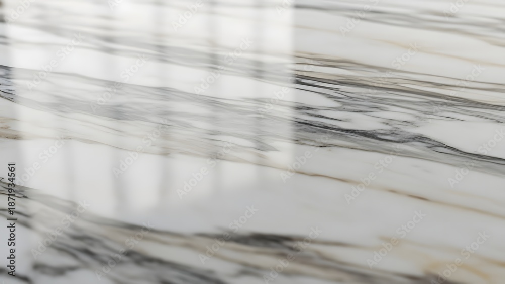 Obraz premium Marble texture with white and gray veining pattern.