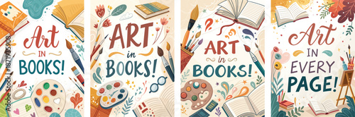 Discover inspiring art books every page at this exciting book fair event