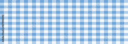 gingham seamless pattern light blue and white vichy