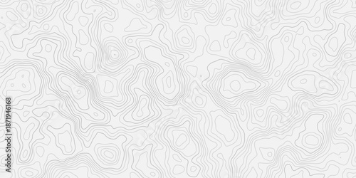 Mountain relief illustrated through abstract topographic contour lines.
Seamless terrain background with clean modern aesthetics.