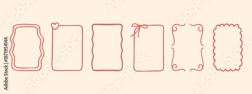 Minimal decorative frame elements designed for labels, marketing graphics, blog layouts, packaging visuals, and modern editorial content presentation.