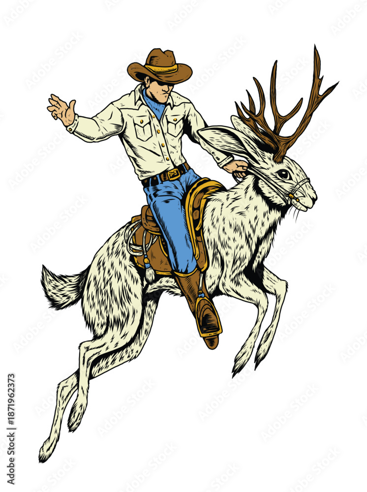 Fototapeta premium Jackalope