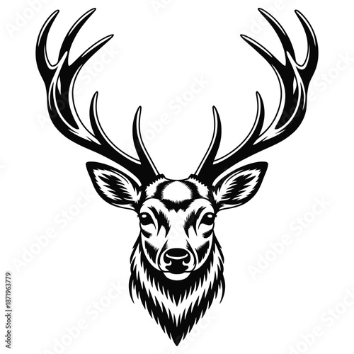 deer head silhouette