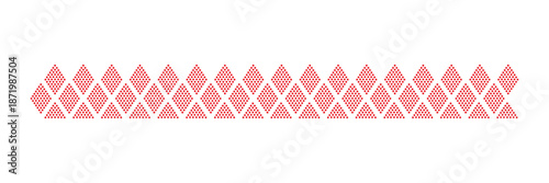 Rhinestone hotfix seamless Geometric diamond pattern design for laser cutting, 2.2 mm hole size 6 ss.