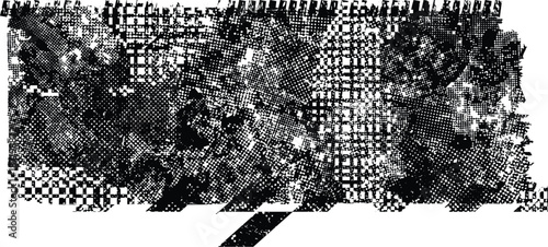 Grunge urban background. Vector. Textured banner . Futuristic digital background. Grungy effect . Abstract,splattered , dirty,cyber punk poster for your design. 