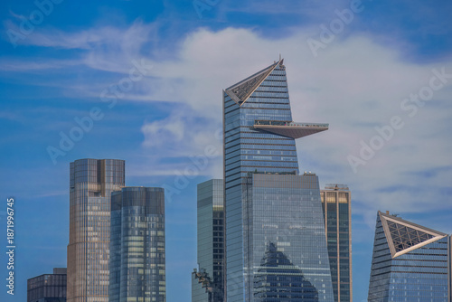 New York, Edge- highest outdoor sky deck in the Western Hemisphere located at 30 Hudson Yards.
