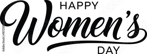 Happy women's day celebration greeting