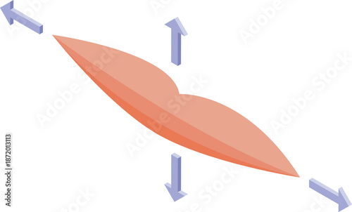 Lip augmentation surgery increasing volume and reshaping lips with arrows indicating injection points for fillers