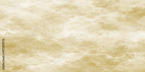 A weathered brown vintage parchment with a stained and aged grunge paper texture creates a blank antique backdrop for a retro design. Aged vintage parchment background. stained grunge paper texture